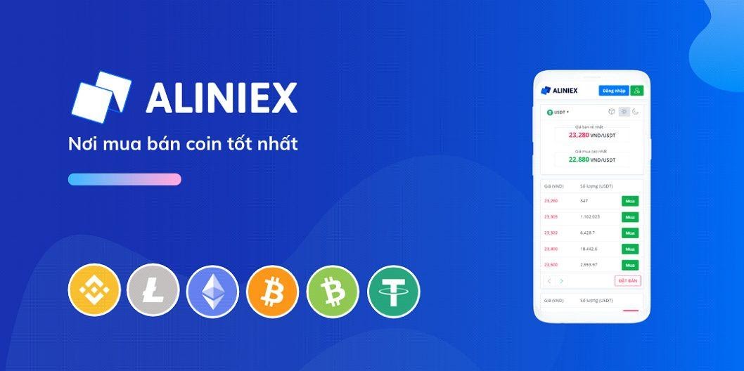 mua đồng BNB trên Aliniex